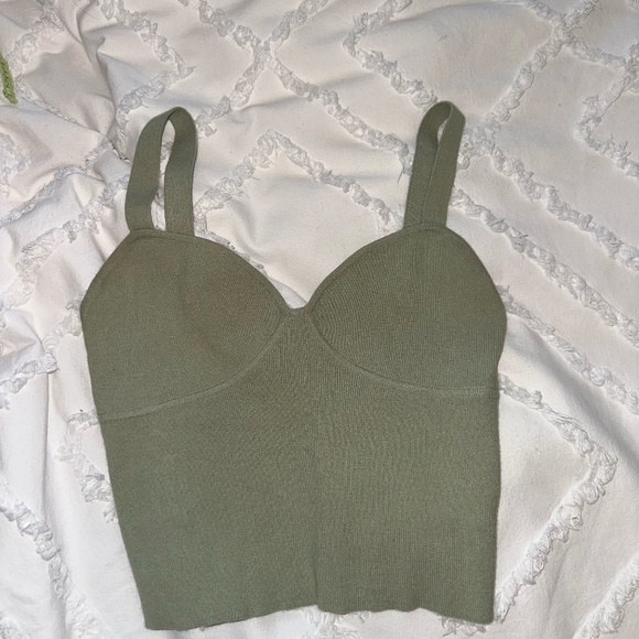 Wilfred Bustier Sweater Tank Top - Picture 3 of 3